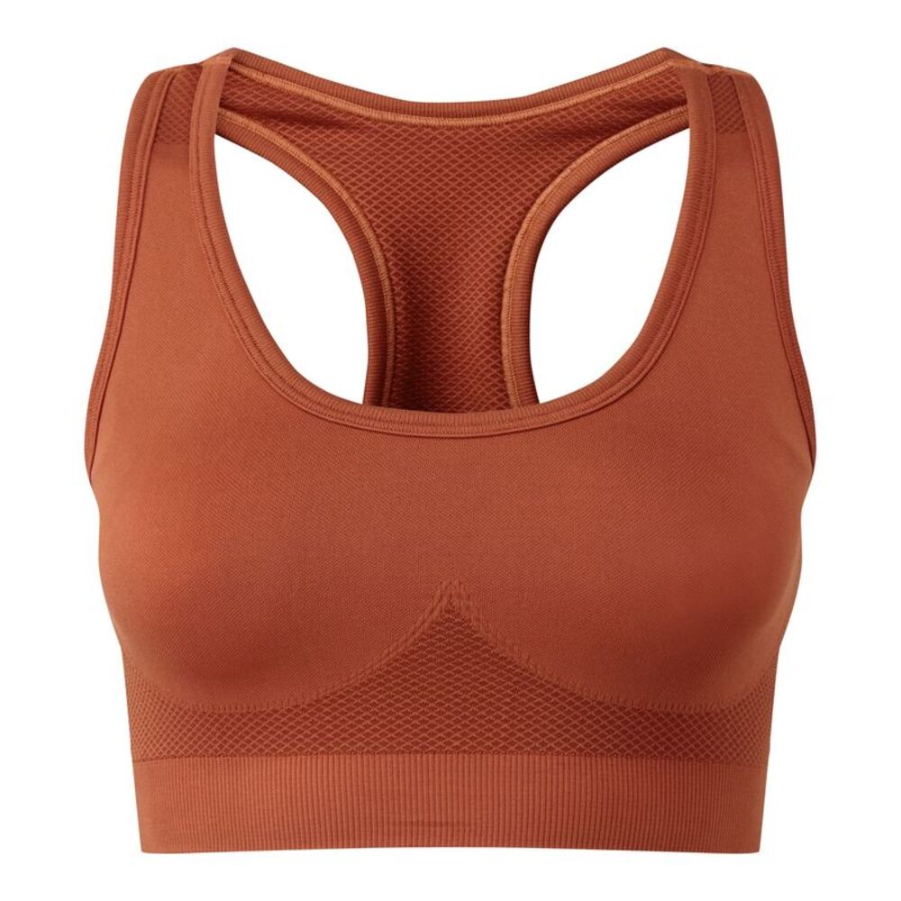 TriDri Womens/Ladies Seamless 3D Fit Multi-Sport Solid Color Sculpt Sports Bra /